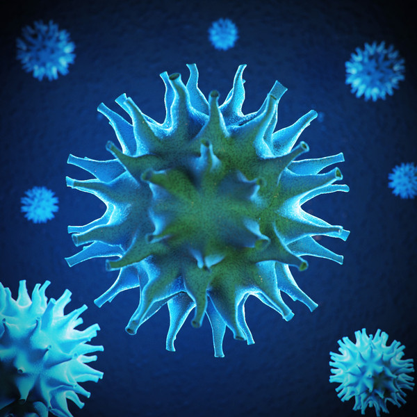 bacterium x - Bacterium Blue by Stubborn3D